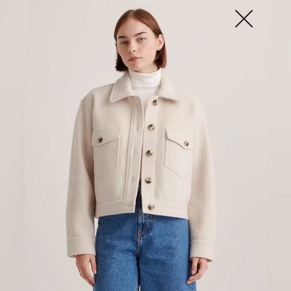 Quince Cropped Wool Jacket